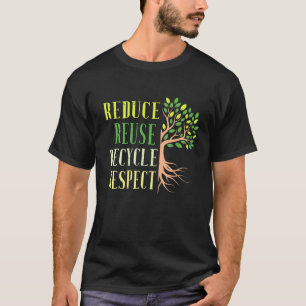 Minska Återvinnans återanvändning Klimatkriser T Shirt