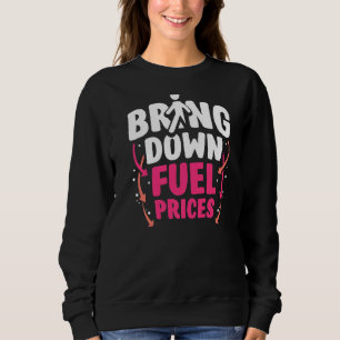 Minska bränslepriserna för bensin t shirt