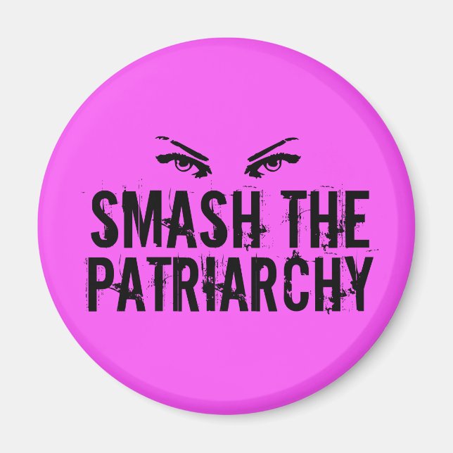 Minska den feministiska patriarkin magnet (Framsidan)