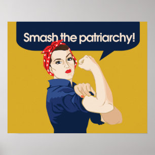 Minska den feministiska patriarkin och säga poster