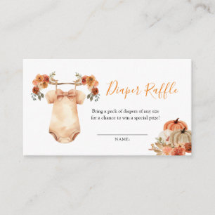 Minska i Kärlek Blommigt Babykläder, dykare Raffle Tilläggskort