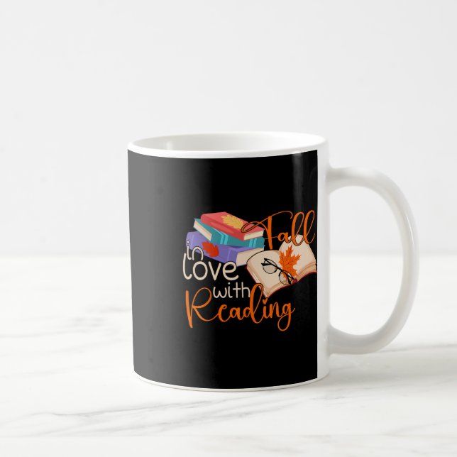 Minska i Kärlek med Höst löv höst tack Kaffemugg (Höger)
