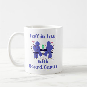 Minska i Kärlek med styrelespel Meeple Motto Kaffemugg
