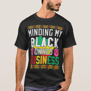 Minska min svarta ägda Manar Women Entrepre T Shirt