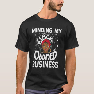 Minska min svarta, egenägda affärs-afrikanska svar t shirt