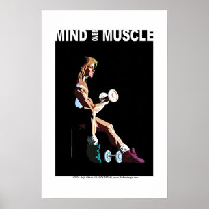 Minska muskeln poster