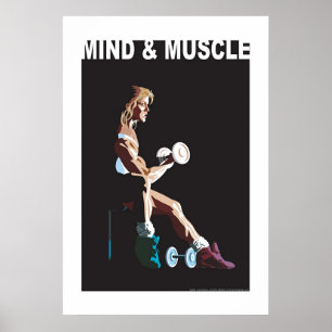 Minska muskeln poster