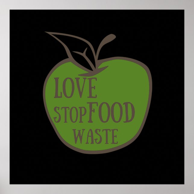 minska slösat mat poster (Framsidan)