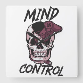 Minska speldesign fyrkantig klocka