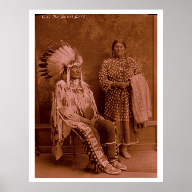 Minskar björnens Öron och fru - Kråka Poster (Framsidan)