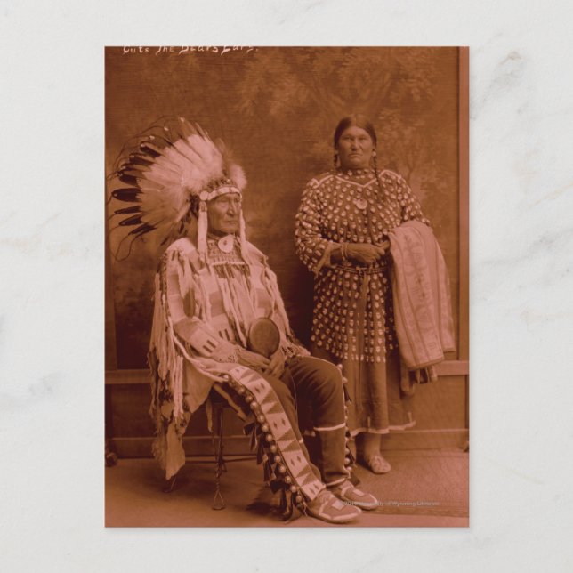 Minskar björnens Öron och fru - Kråka Vykort (Framsida)