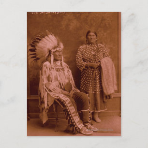 Minskar björnens Öron och fru - Kråka Vykort