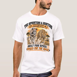Minskogshund och Gepard  T Shirt
