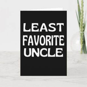 Minst Favorite farbror Funny farbror Family Family Kort