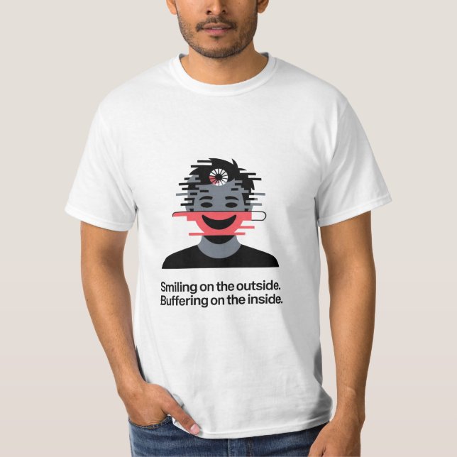 Minst Pufferstämnings-T-shirt T Shirt (Framsida)