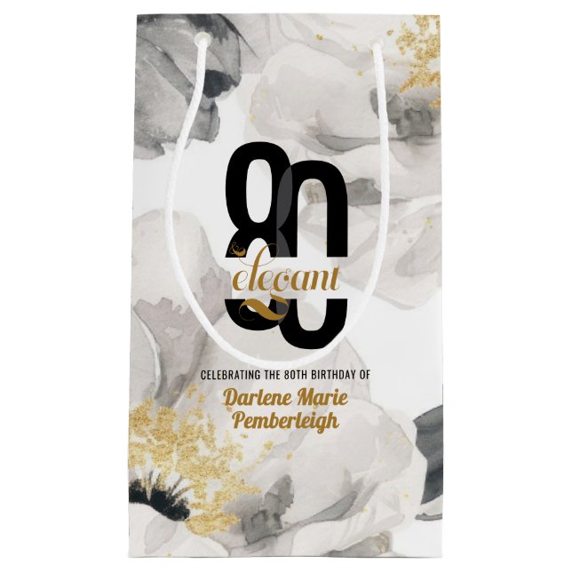 Minsta 80:e födelsedagen i Svarta Guld, 80:e Elega (Framsidan)