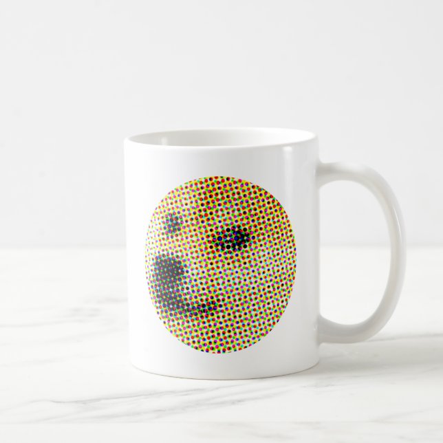 Minsta/abstrakt doge kaffemugg (Höger)
