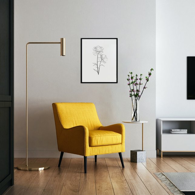 Minsta antal bläck under månaden för fågelblomman poster (Skapare uppladdad)