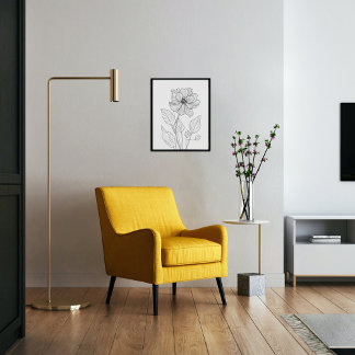Minsta antal bläck under månaden för fågelblomman poster