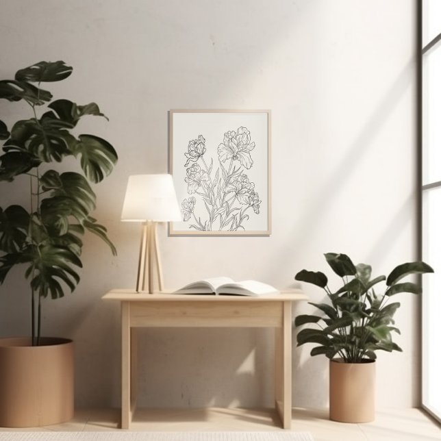 Minsta antal bläck under månaden för fågelblomman poster (Skapare uppladdad)
