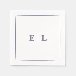 Minsta antal strimmiga bloom Bröllop Pappersservett