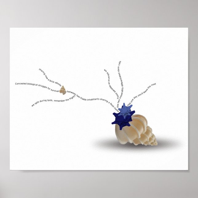 Minsta årstidsstrand i kusten poster (Framsidan)