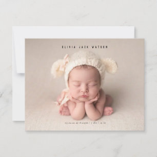 Minsta Baby-meddelande
