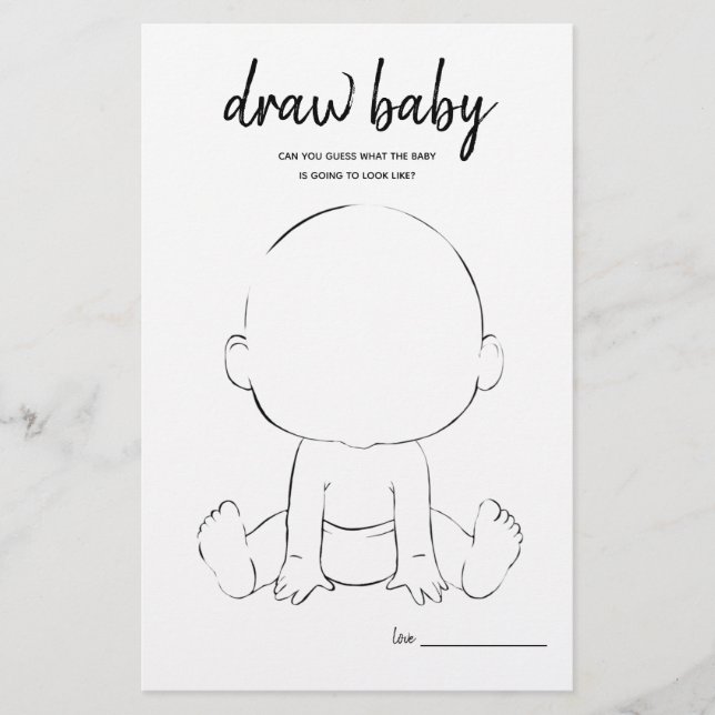 Minsta babyvisningsspel i Baby vid minsta möjliga  (Framsida)