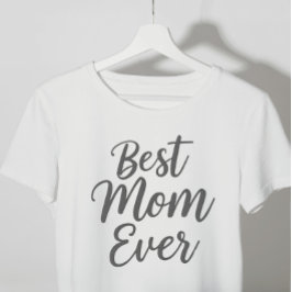 minsta Bästa Mamma någonsin T Shirt