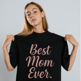 minsta Bästa Mamma någonsin T Shirt
