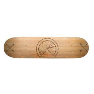 Minsta bergSkateboard Skateboard Bräda 19,5 Cm