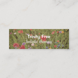 Minsta blom- Holistic terapivisitkort Mini Visitkort