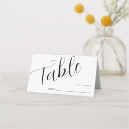Minsta Bordsnummer-monteringskort för Bröllop Placeringskort