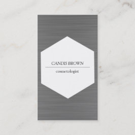 Minsta borstat cosmetologist-/barberareaffärs-kort visitkort