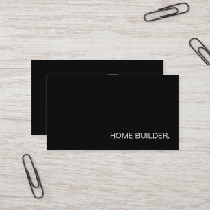 Minsta design för hem- byggmästare visitkort