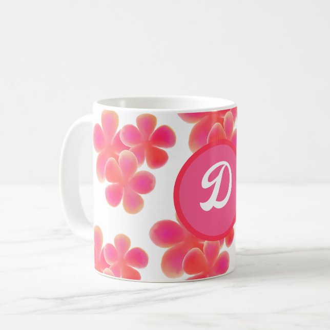 minsta elegant monogram bestfriendever botanik kaffemugg (Framsida vänster)