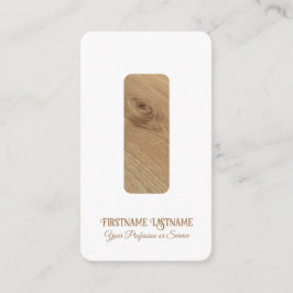 Minsta elegant stil insida-designer visitkort