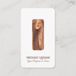 Minsta elegant stil insida-designer visitkort