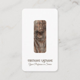 Minsta elegant stil insida-designer visitkort