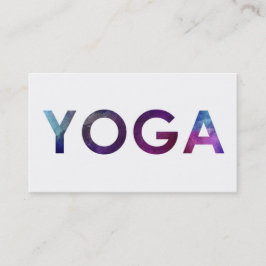 Minsta & enkla visitkortar för vattenfärgYoga Visitkort