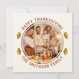 Minsta familjemöte för höstfamiljen Thanksgiving P Inbjudningar
