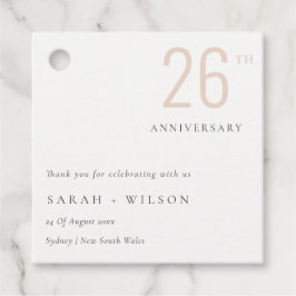 Minsta fet Dusky, årsdag Gåvor Etiketter