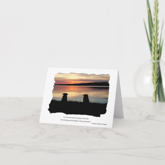 Minsta hälsningskort kort (Framsida)