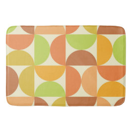 Minsta halvcirkel i mitten av århundradet Mönster Badrumsmatta