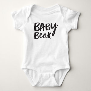 Minsta handskrivna citattecken för baby BEAR T Shirt