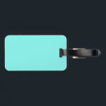minsta lilla chic akvblåturkos bagagebricka<br><div class="desc">Minimalistisk chic akvblåturkos,  hustillbehör. Tillbehör till Preppy aqua Blue mode.</div>