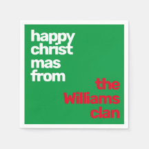 Minsta lilla moderna party pappert rött