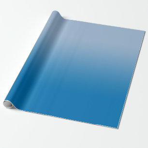 Minsta ljusblå till Mörk blått övertoning Presentpapper