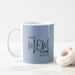 Minsta Mamma någonsin för handskrivet skript Kaffemugg