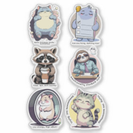 Minsta möjliga Club Klistermärke Ark | Rolig och r Klistermärken